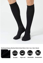 3Pairs S-tune Football Socks Plain Color One Size (5-14) Years - Image 6