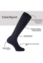 3Pairs S-tune Football Socks Black Color One Size (5-14) Years - Image 3