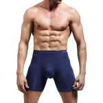 Men's Boxer Briefs, Breathable Soft And Anti Wear Leg Boxers - Image 3