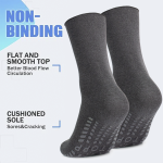 Bonas Diabetic Socks Non-Binding Cotton With Non-Slip Socks - Image 5