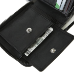 Geniune Leather Full Zipper With RFID Secure Capacity Wallet - Image 7