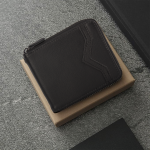 Geniune Leather Full Zipper With RFID Secure Capacity Wallet - Image 7