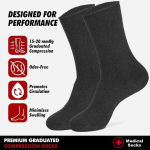Diabetic Socks Non-Binding Circulatory Cushion Cotton Socks - Image 3