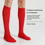 3Pairs S-tune Football Socks Plain Color One Size (5-14) Years - Image 6