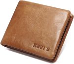 Genuine Leather With RFID Blocking Slim Bifold Wallet For Men - Image 3