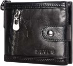 Leather Wallet With Anti-Theft RFID Blocking Cardholder Wallet - Image 2
