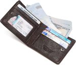 Genuine Leather With RFID Blocking Slim Bifold Wallet For Men - Image 18