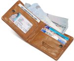 Genuine Leather With RFID Blocking Slim Bifold Wallet For Men - Image 17