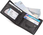 Genuine Leather With RFID Blocking Slim Bifold Wallet For Men - Image 7