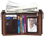 Genuine Leather Wallet With RFID Wallet-Bifold Leather Wallet - Image 6