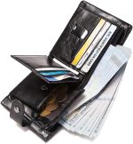Leather Wallet With Anti-Theft RFID Blocking Cardholder Wallet - Image 15