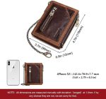 Genuine Leather Wallet With RFID Wallet-Bifold Leather Wallet - Image 7