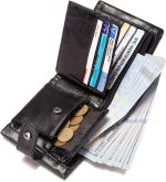 Leather Wallet With Anti-Theft RFID Blocking Cardholder Wallet - Image 13