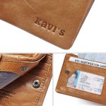 Genuine Leather With RFID Blocking Slim Bifold Wallet For Men - Image 20