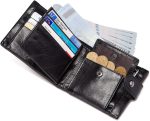 Leather Wallet With Anti-Theft RFID Blocking Cardholder Wallet - Image 11