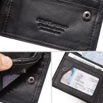 Genuine Leather With RFID Blocking Slim Bifold Wallet For Men - Image 9
