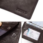Genuine Leather With RFID Blocking Slim Bifold Wallet For Men - Image 15