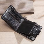 Leather Wallet With Anti-Theft RFID Blocking Cardholder Wallet - Image 7