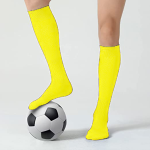 3Pairs S-tune Football Socks Plain Color One Size (5-14) Years - Image 2