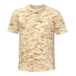 Men's Camouflage Desert Army Short Sleeve Crew Neck T-Shirts - Image 4