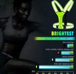 Cycling LED Reflective Vest Adjustable with Back & Front Lights - Image 6