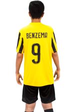 Al Ethad Soccer jersey With Benzema Name And Number 9 For Men - Image 4
