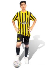 Al Ethad Soccer jersey With Benzema Name And Number 9 For Men - Image 5