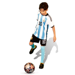 Argentina Soccer jersey With Messi Name And Number 10 For Men - Image 5