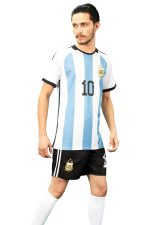 Argentina Soccer jersey With Messi Name And Number 10 For Men - Image 5