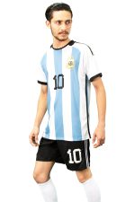 Argentina Soccer jersey With Messi Name And Number 10 For Men - Image 4