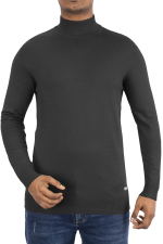 High Neck Pullover For Men, Winter Turtal Slim High Neck. - Image 4