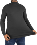 High Neck Pullover For Men, Winter Turtal Slim High Neck. - Image 20