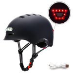 Helmet With Warning LED Lights Bicycle Helmet, Skate Helmet. - Image 5