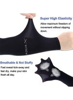 2Pairs Arm Sleeve Covers UV Protection Cooler Soft Stretchable - Image 6