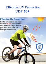 2Pairs Arm Sleeve Covers UV Protection Cooler Soft Stretchable - Image 12