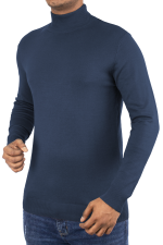 High Neck Pullover For Men, Winter Turtal Slim High Neck. - Image 15
