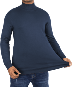 High Neck Pullover For Men, Winter Turtal Slim High Neck. - Image 16