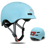 Helmet With Warning LED Lights Bicycle Helmet, Skate Helmet. - Image 10