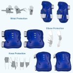 Child Skating Protective Gear 7pcs/set One Size Protection Gear - Image 33
