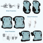 Child Skating Protective Gear 7pcs/set One Size Protection Gear - Image 32