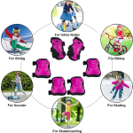 Child Skating Protective Gear 7pcs/set One Size Protection Gear - Image 36