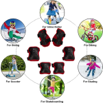 Child Skating Protective Gear 7pcs/set One Size Protection Gear - Image 40