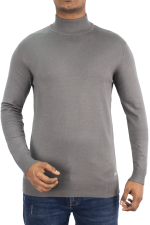 High Neck Pullover For Men, Winter Turtal Slim High Neck. - Image 21
