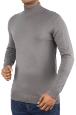 High Neck Pullover For Men, Winter Turtal Slim High Neck. - Image 22