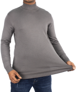 High Neck Pullover For Men, Winter Turtal Slim High Neck. - Image 23