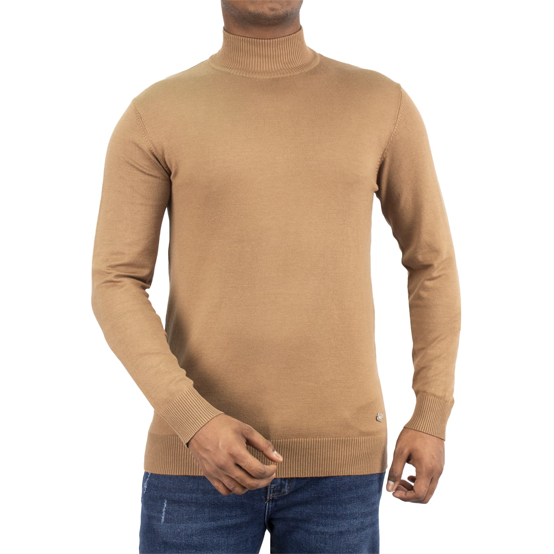 High Neck Pullover For Men High Neck Pullover For Men, Winter Turtal Slim High Neck. - Image 1