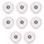8Pcs LED Light Up Flash Flashing Wheels With ABEC-7 Bearings - Image 2