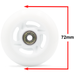 1Pc LED Light Up Flash Flashing Wheels With ABEC-7 Bearings - Image 17