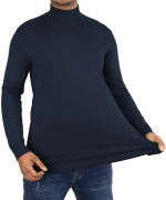 High Neck Pullover For Men, Winter Turtal Slim High Neck. - Image 26
