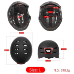Helmet With Warning LED Lights Bicycle Helmet, Skate Helmet. - Image 19